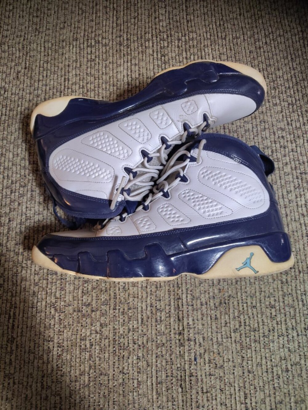 Jordan 9 Retro 'Pearl Blue' - Size 12 ( 302370-145 )